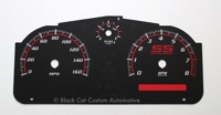 Cobalt SS Supercharged Gauge Face